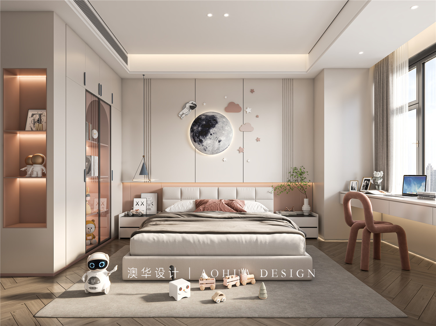 月亮湾179㎡现代简约