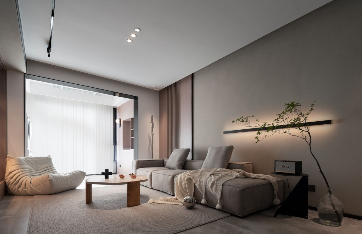 中建大公馆140㎡原木极简