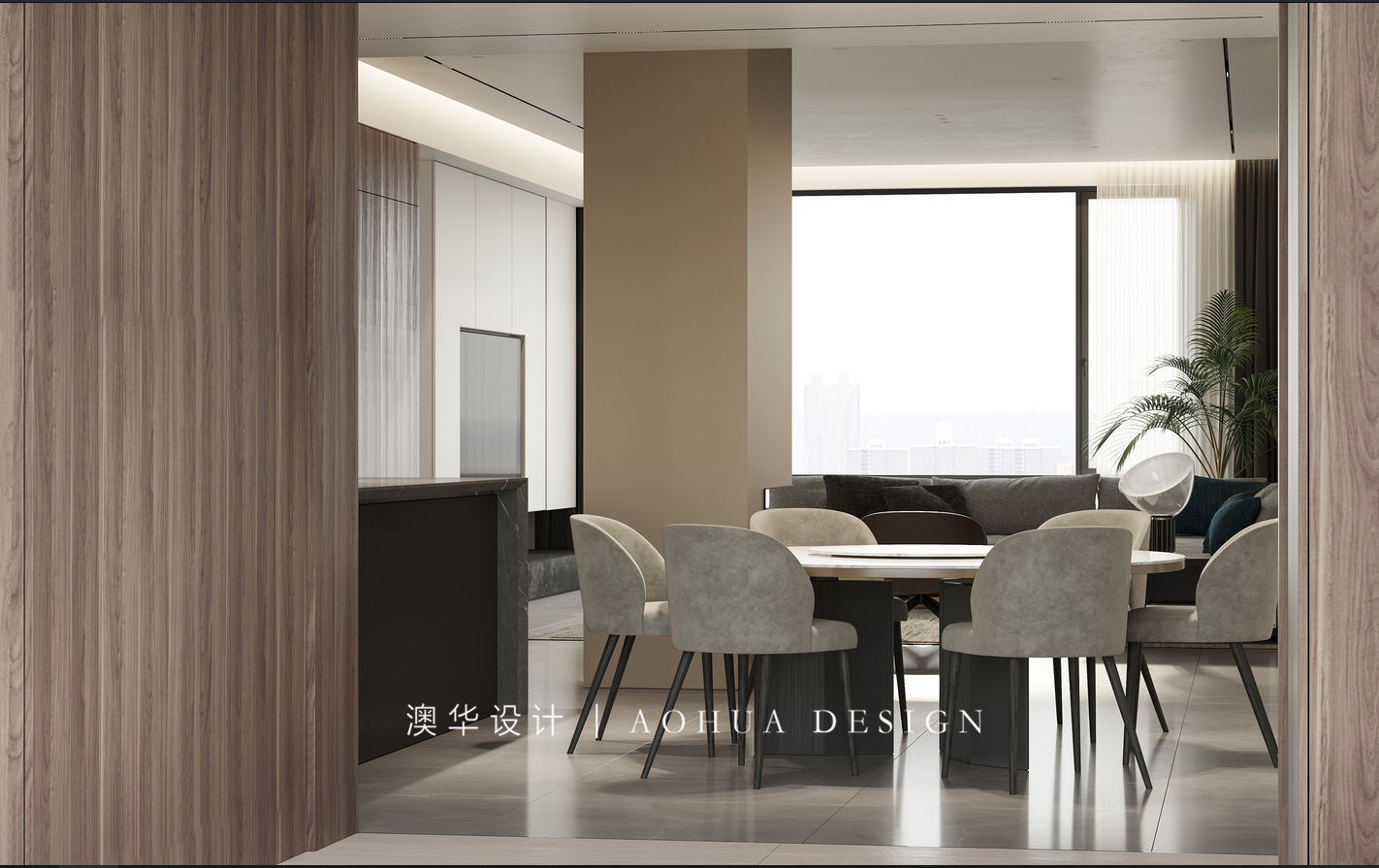 金湖听语146㎡现代风