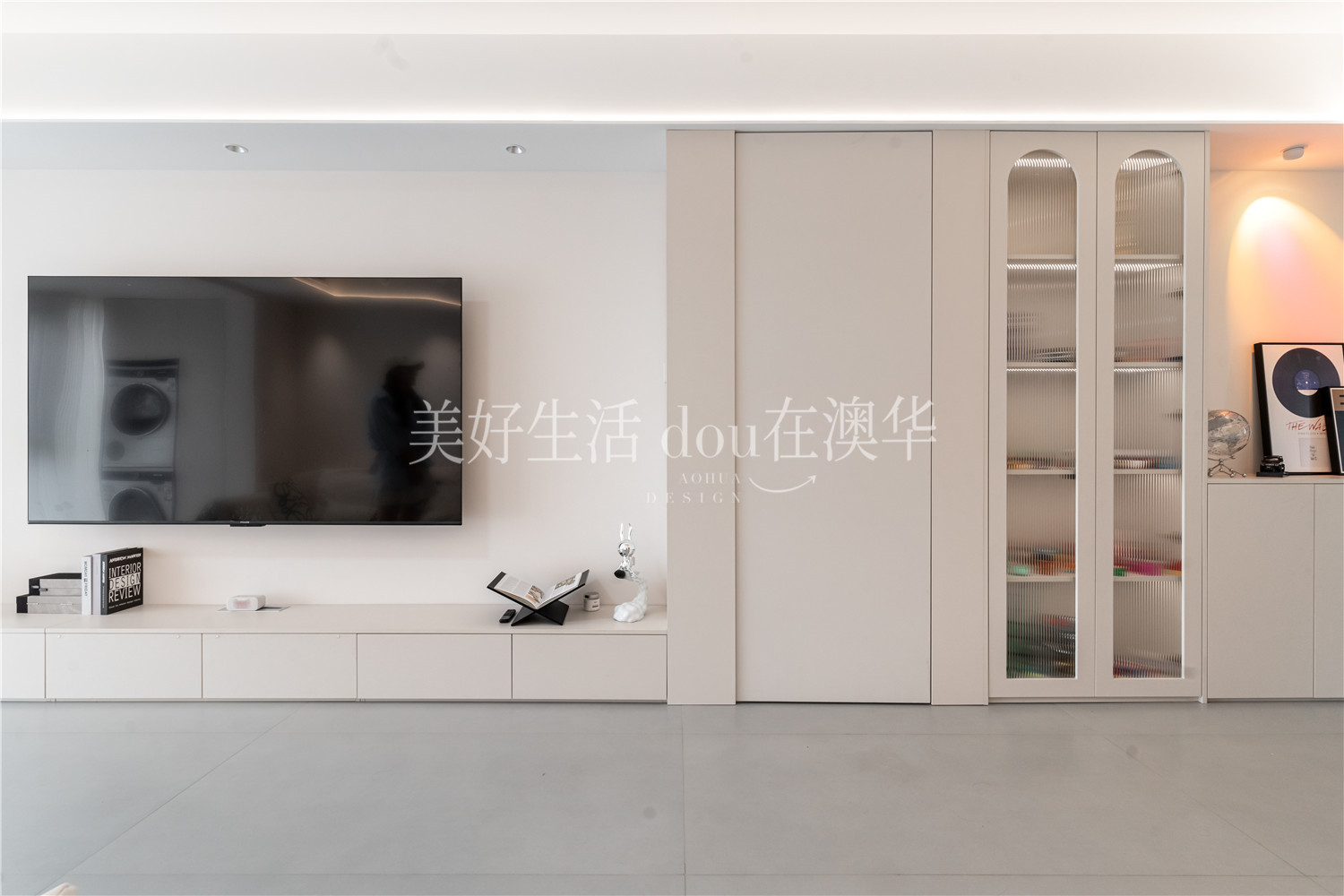 大洲星城138㎡极简风,6686平台室内设计