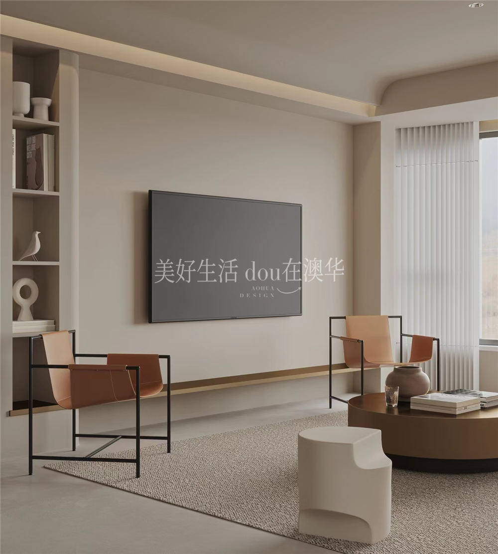 华侨城欢乐天际138㎡,华侨城欢乐天际装修,6686平台室内设计