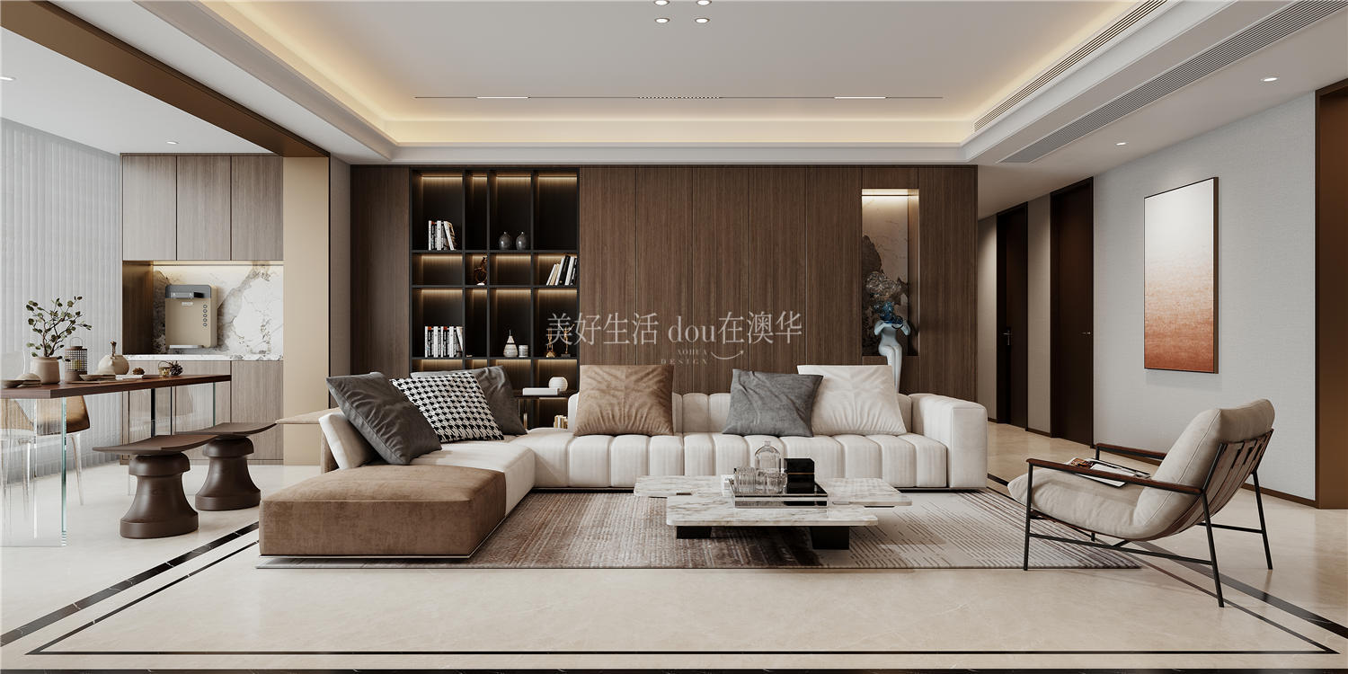 越秀·金融汇装修效果图,意式轻奢,6686官方版app