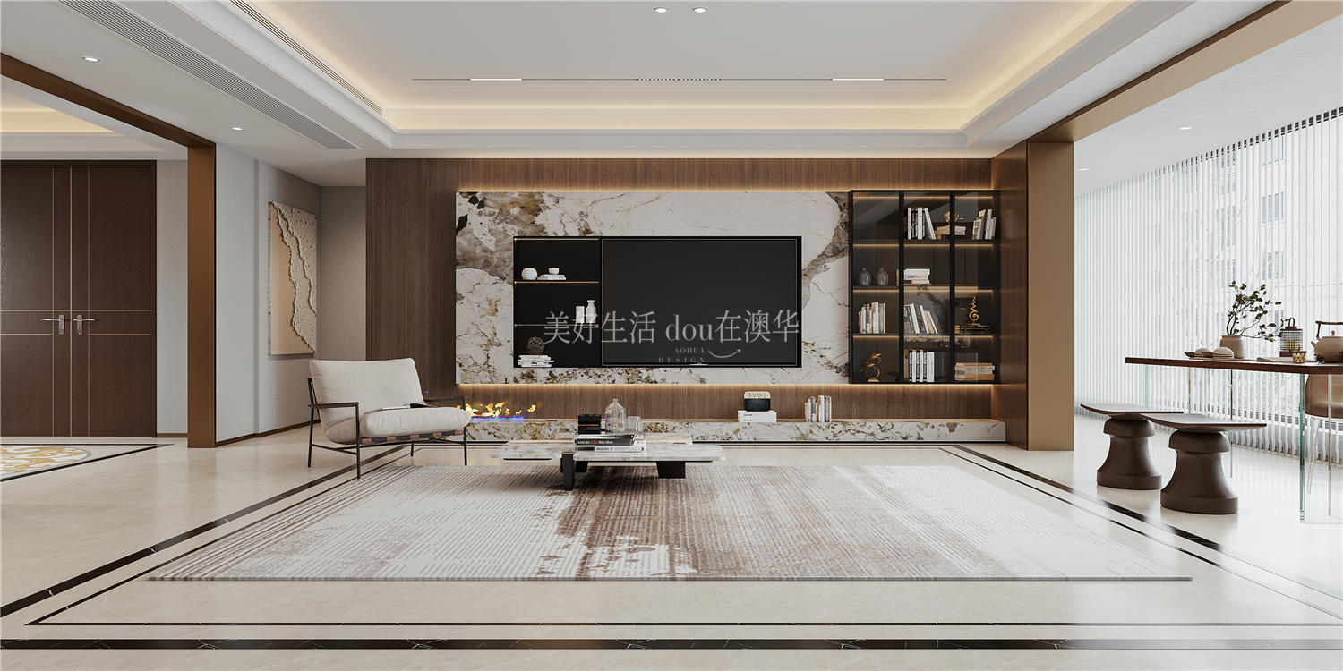 越秀·金融汇装修效果图,意式轻奢,6686官方版app